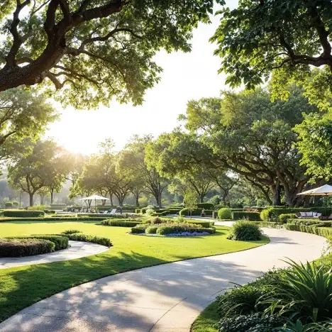 Lodha Elanza, Sarjapur Road Tree-lined lawns and winding paths, Lodha Elanza